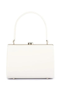 Tonia Top Handle Bag - White