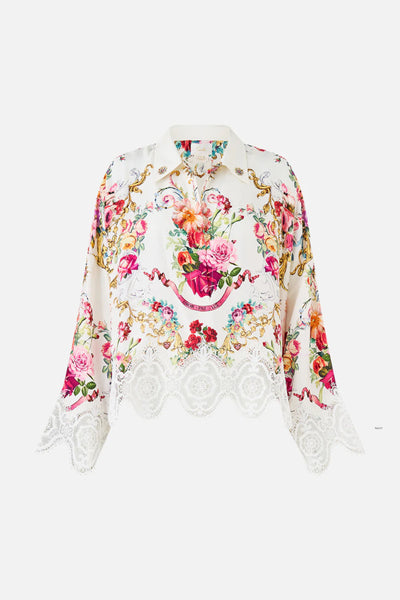Cropped Relaxed Shirt - Torero Libertine