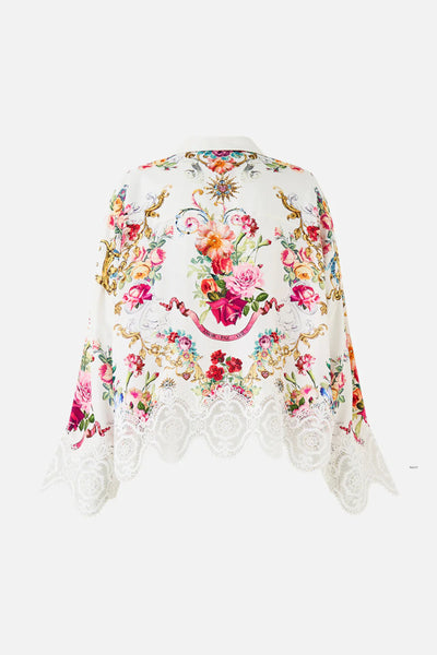 Cropped Relaxed Shirt - Torero Libertine