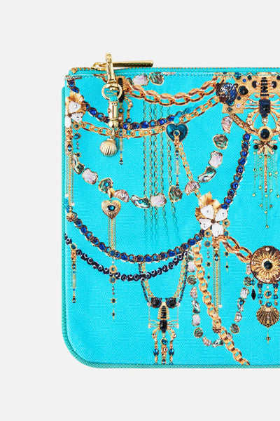 Totems and Treasures Small Canvas Clutch