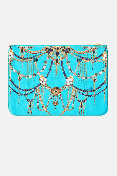 Totems and Treasures Small Canvas Clutch