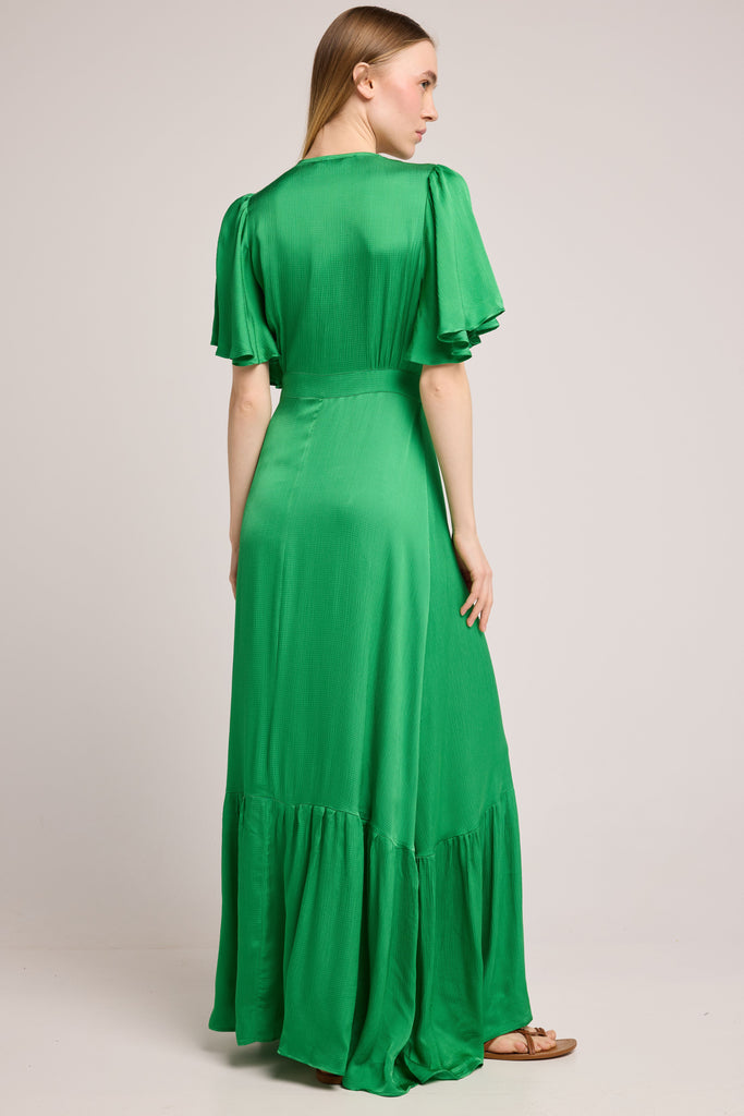 LOUIZON STOCKIST AUSTRALIA Tucson Maxi Dress - Green Smoke & Mirrors Boutique LOUIZON STOCKIST AUSTRALIA Tucson Maxi Dress - Green Smoke & Mirrors Boutique