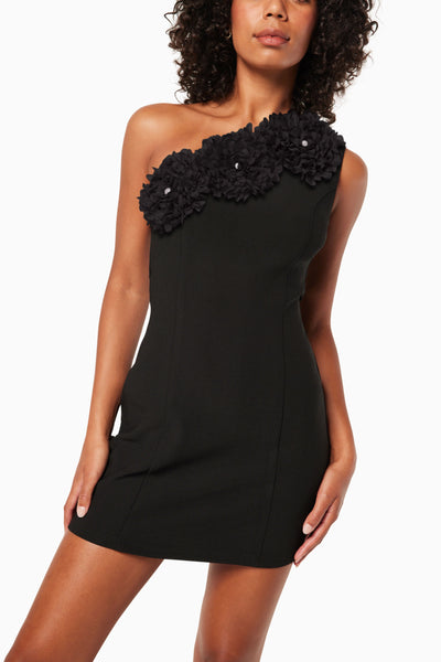 Uma Mini Dress - Black SIZE XL/14 ONLY
