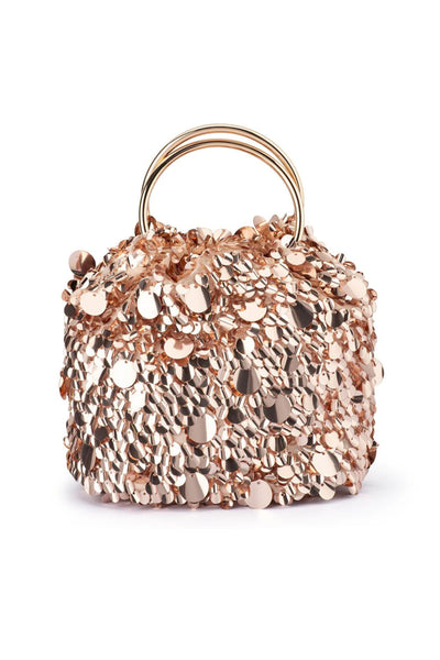 Vera Sequin Top Handel - Blush