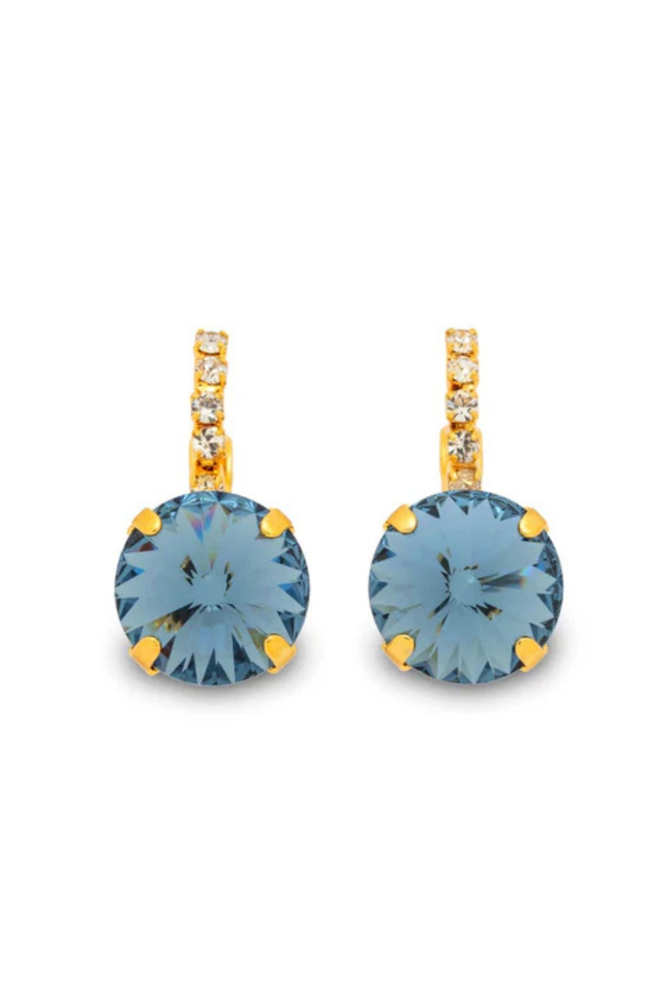 Amelie Earrings - Denim Blue