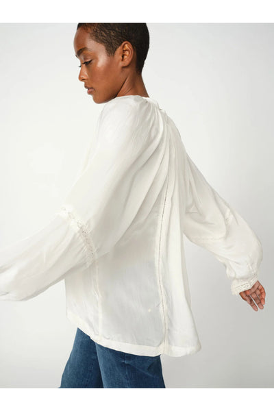 Vuella LS Blouse - Ecru