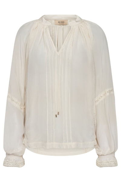 Vuella LS Blouse - Ecru