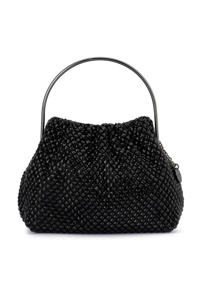 Whitney Crystal Top Handle - Black