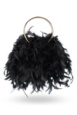 Willis Feather Bag - Black