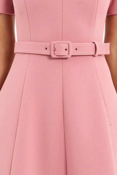 Xena Short Sleeve Midi - Blush