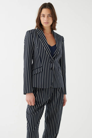 Zinsa Jacket - Navy Heritage Stripe