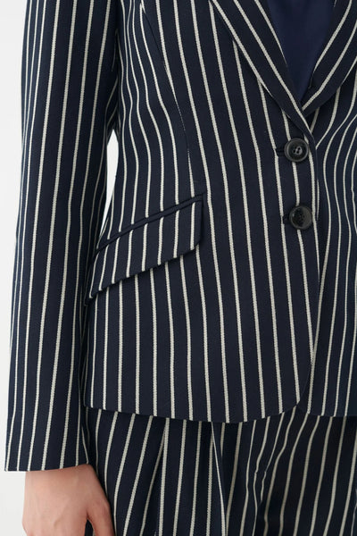Zinsa Jacket - Navy Heritage Stripe