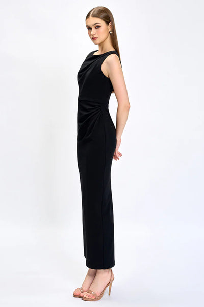 Livia High Neck Midaxi - Black