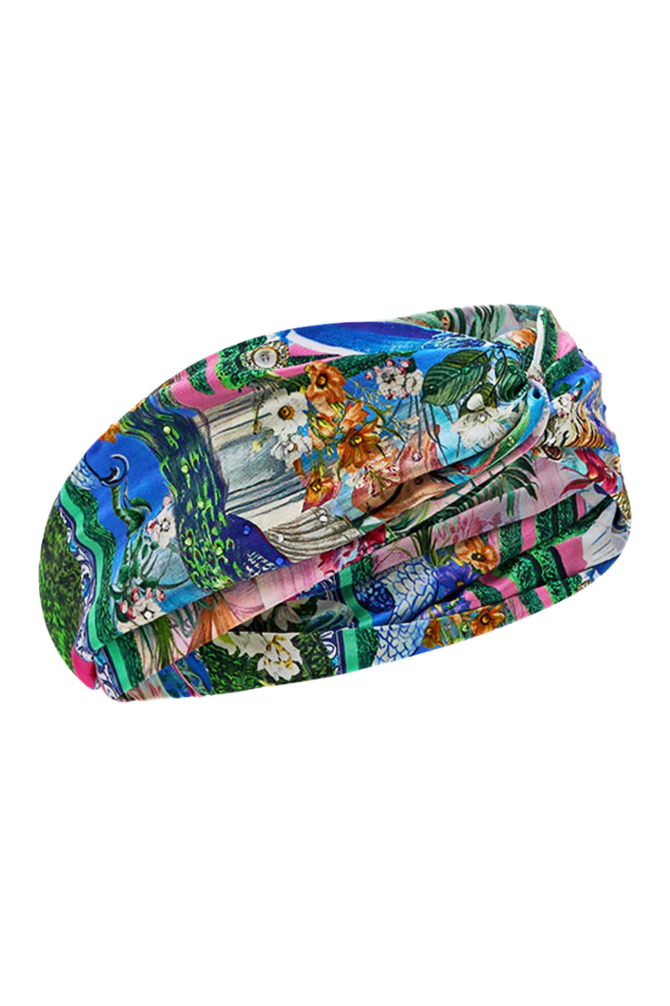 Spirit of Santa Maria Woven Twist Headband