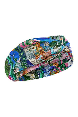 Spirit of Santa Maria Woven Twist Headband