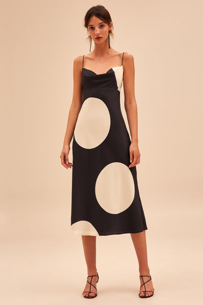 C/MEO COLLECTIVE Sectional Midi Dress Free Shipping