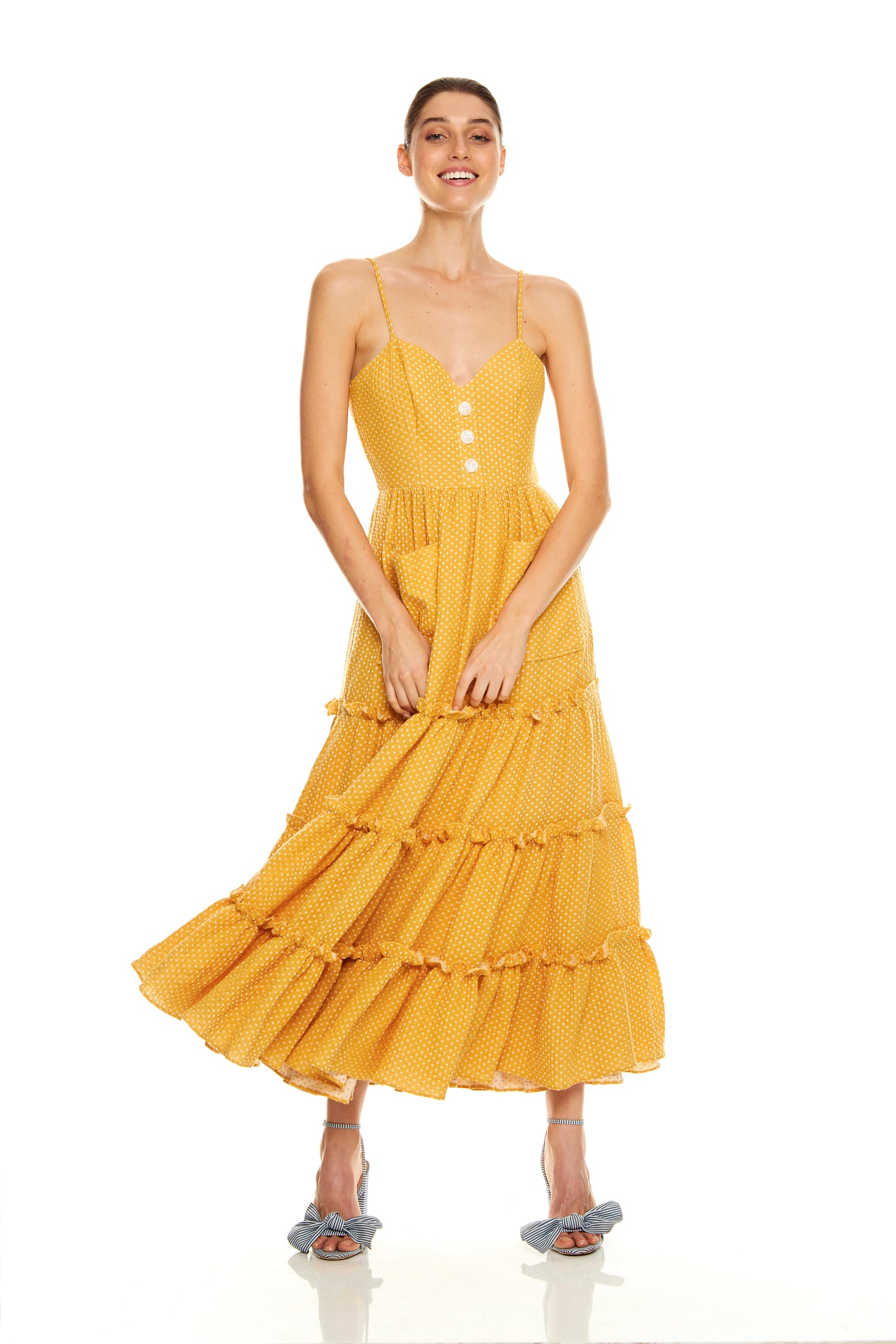 TALULAH Desert Oasis Midi Dress Smoke Mirrors Boutique