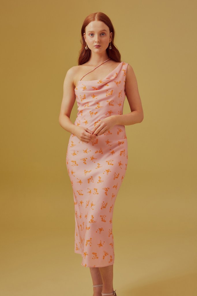 Allure Dress Blush Ditzy Floral
