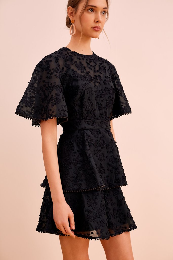 Keepsake wild love ruffle mini dress hot sale