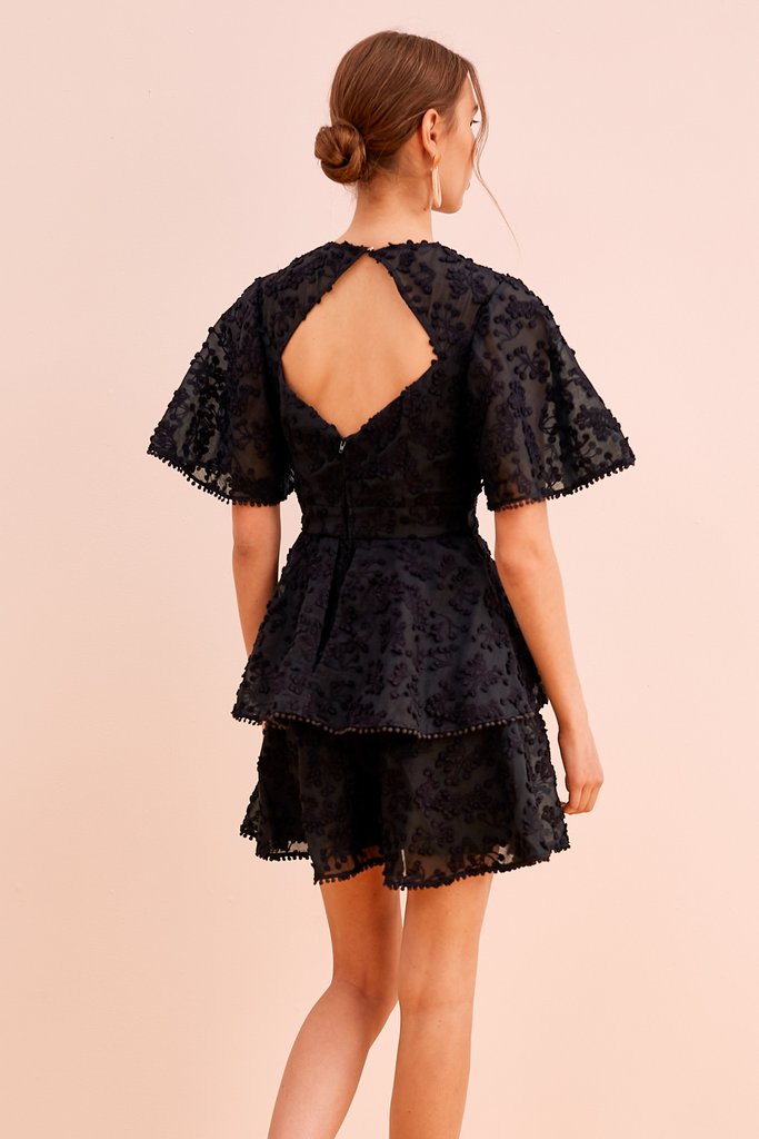 Keepsake wild love ruffle mini dress discount