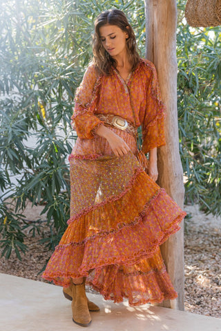 Las Dallas Maxi Skirt