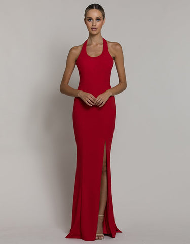 Dreams Scoop Neck Gown