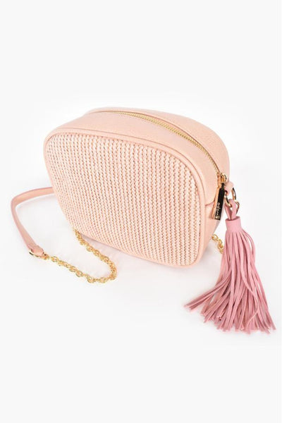 Weave Camera Bag - Pink
