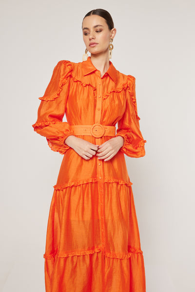 Authors Maxi Dress - Orange