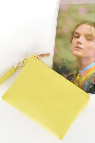 Becca Colour Pop Corner Zip Pouch - Lime