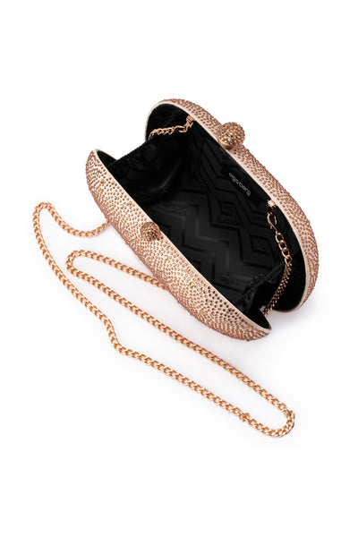 Bentley Hotfix Clutch - Rose Gold