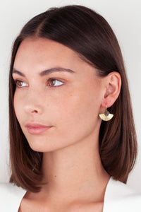 Flutter Earrings - Labradorite