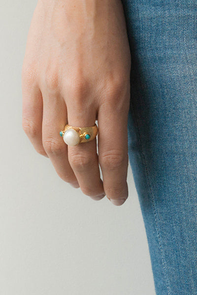 Lily Ring - 18K Gold