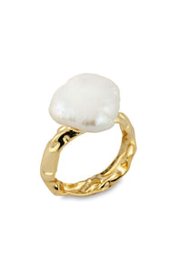 Rockpool Pearl Ring - 18K Gold