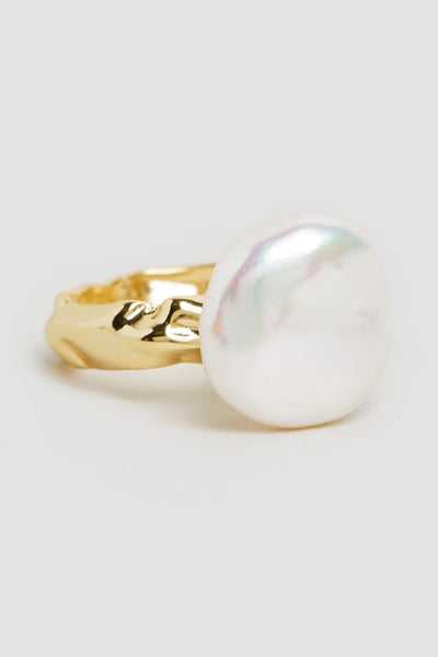 Rockpool Pearl Ring - 18K Gold