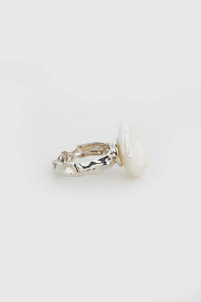 Rockpool Pearl Ring - Sterling Silver