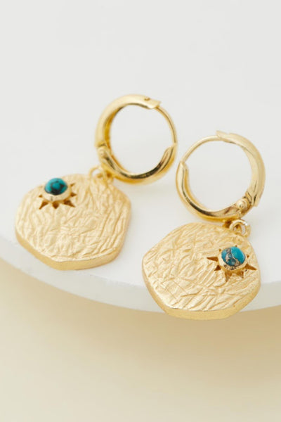 Sky Earrings - Turquoise