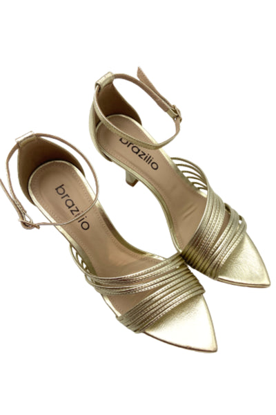 Met Heel - Champagne Gold SIZE 37 ONLY