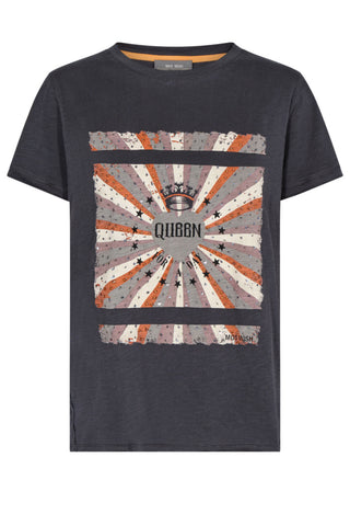 Calla Queen O-SS Tee - Asphalt