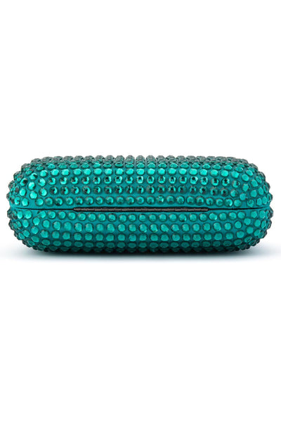 Caydence Hot Fix Clutch - Emerald Green