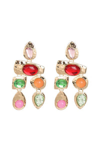 Clementine Statement Crystal Drop Earring