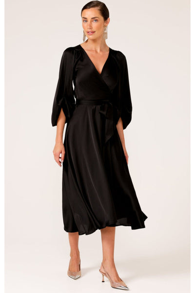 Dimmi Wrap Dress - Black