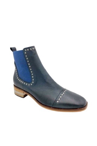 Ferras Chelsea Boot - Navy Leather