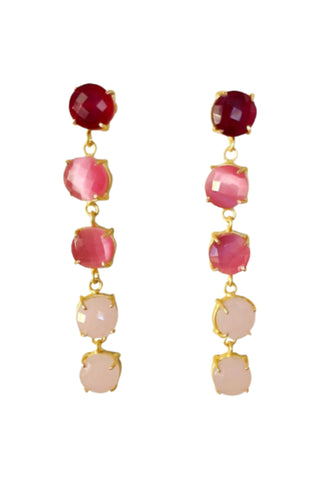 Eleanor Earring - Gradient Pink