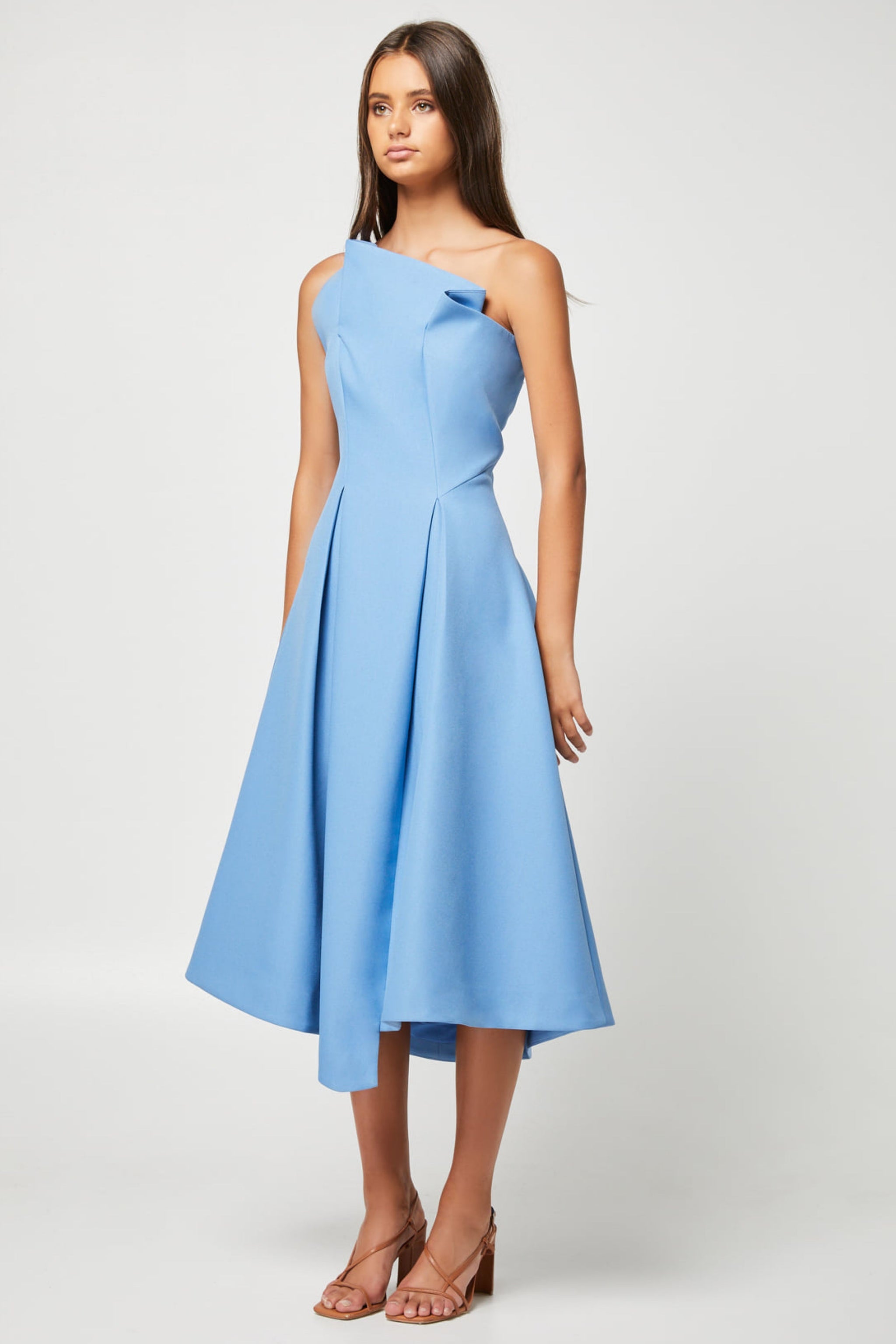 ELLIATT COLLECTIVE Adele Dress Cornflower Blue Smoke Mirrors Boutique