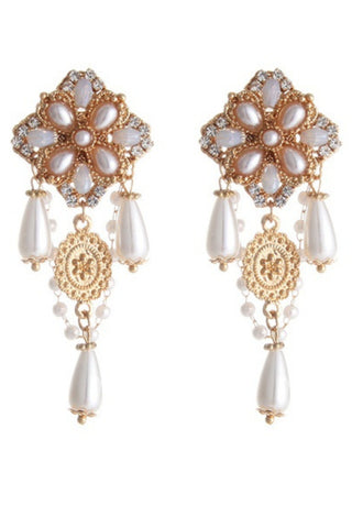 Esmerelda Baroque Pearl Drop Earring