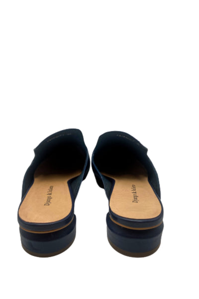 Faven Flats - Navy Leather