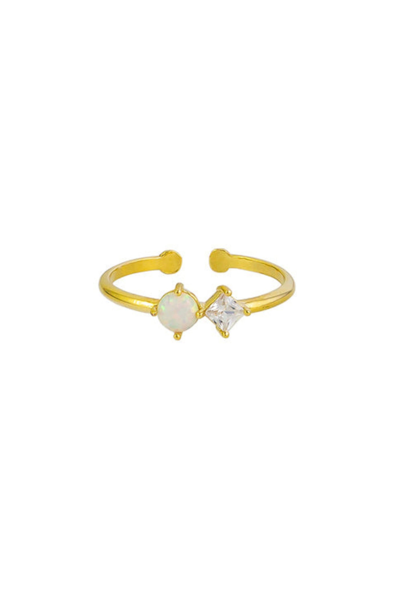 Fiorella Opal Ring - Gold