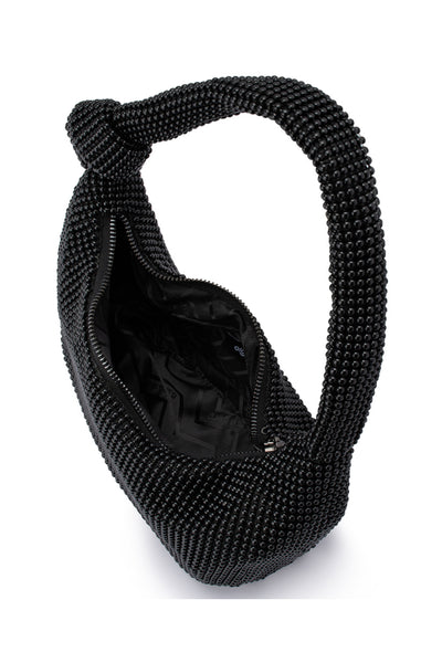 Franka Ball Mesh Shoulder Bag - Black