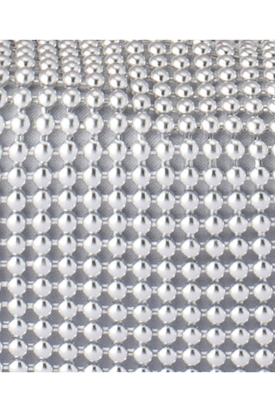 Franka Ball Mesh Shoulder Bag - Silver