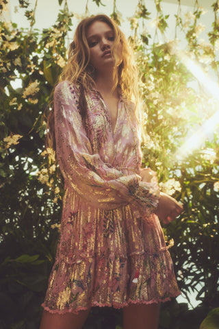 Nila Short Dress - Lilac